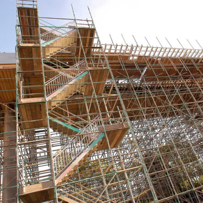 Scaffolding stair access in UAE