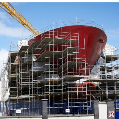 Scaffolding for Ship Building Ship Repair and Maintenance